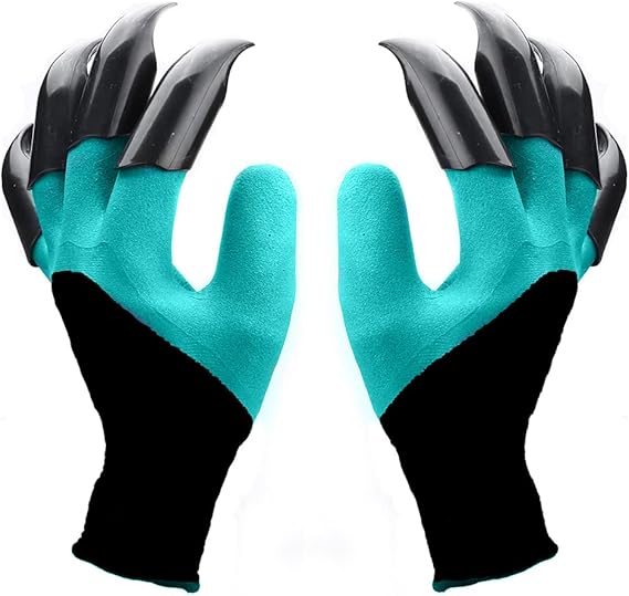 Gants de jardinage à griffes